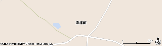 岩手県一関市花泉町涌津（亥年前）周辺の地図