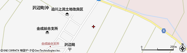 宮城県栗原市金成（沢辺新往還下）周辺の地図