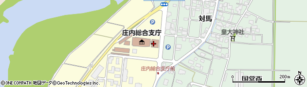 山形県庄内総合支庁建設部建設総務課経理係周辺の地図