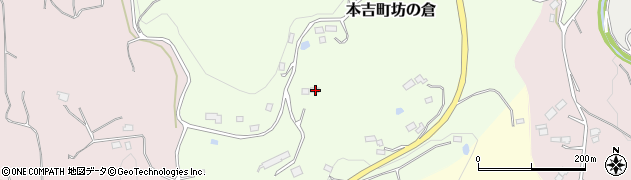 宮城県気仙沼市本吉町坊の倉86周辺の地図