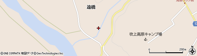 宮城県大崎市鳴子温泉鬼首周辺の地図