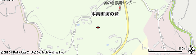 宮城県気仙沼市本吉町坊の倉周辺の地図