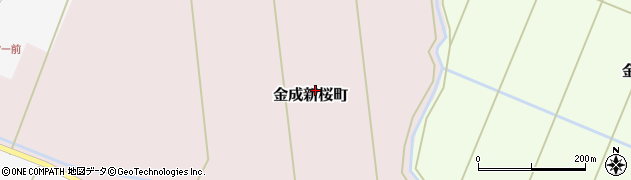 宮城県栗原市金成新桜町周辺の地図
