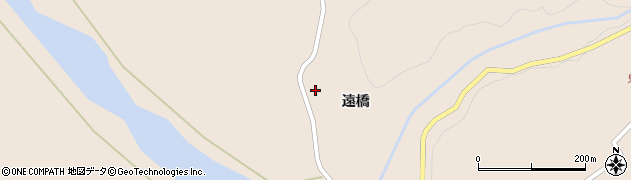 宮城県大崎市鳴子温泉鬼首（遠橋）周辺の地図