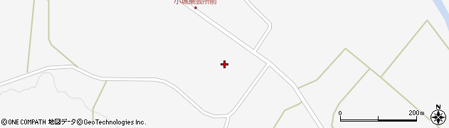 宮城県栗原市金成（小堤山王）周辺の地図