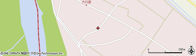 山形県酒田市大川渡五反割37周辺の地図