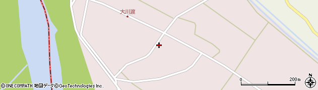 山形県酒田市大川渡五反割30周辺の地図