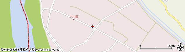 山形県酒田市大川渡五反割34周辺の地図