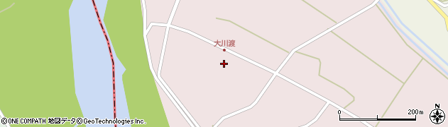 山形県酒田市大川渡（五反割）周辺の地図