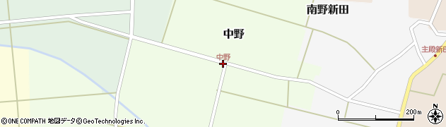 中野周辺の地図
