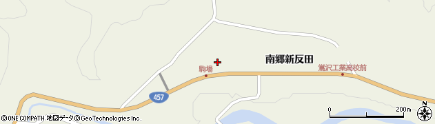 宮城県栗原市鶯沢（南郷新反田）周辺の地図