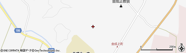 宮城県栗原市金成上町西裏30周辺の地図