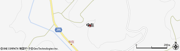 岩手県一関市藤沢町大籠（中在）周辺の地図
