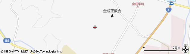 宮城県栗原市金成上町西裏53周辺の地図
