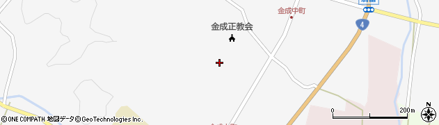 宮城県栗原市金成上町西裏50周辺の地図