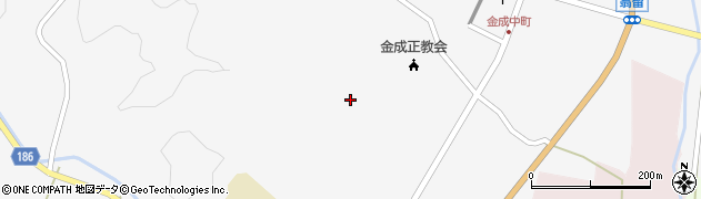 宮城県栗原市金成（上町西裏）周辺の地図