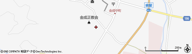 宮城県栗原市金成上町32周辺の地図