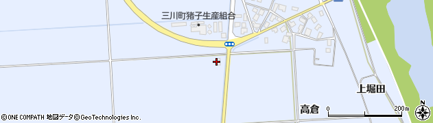 東郷堰第二揚水機場周辺の地図