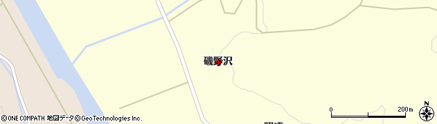 岩手県一関市花泉町老松磯野沢周辺の地図