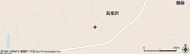 宮城県栗原市栗駒猿飛来（中長楽沢）周辺の地図