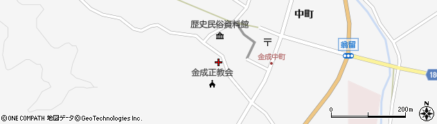 宮城県栗原市金成上町西裏63周辺の地図