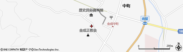 宮城県栗原市金成上町西裏64周辺の地図