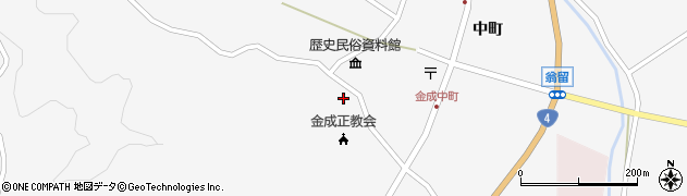 宮城県栗原市金成上町西裏66周辺の地図