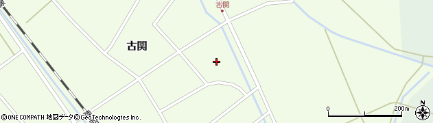 山形県庄内町（東田川郡）古関（番外地居住）周辺の地図
