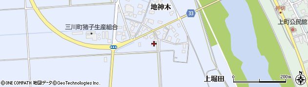 山形県東田川郡三川町猪子高倉34周辺の地図