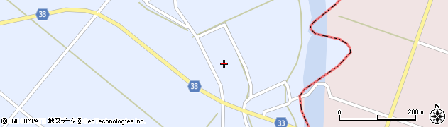 山形県鶴岡市長沼十文字83周辺の地図