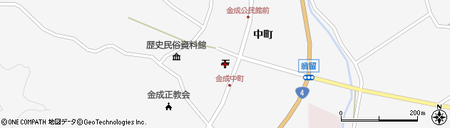 金成郵便局 ＡＴＭ周辺の地図