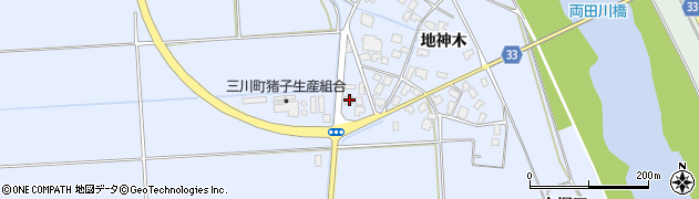 山形県東田川郡三川町猪子高倉51周辺の地図