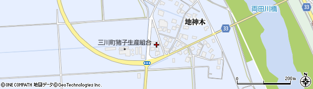 山形県東田川郡三川町猪子高倉53周辺の地図