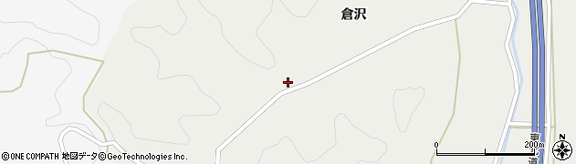 宮城県栗原市若柳有賀倉沢36周辺の地図