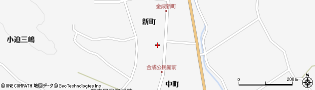 宮城県栗原市金成新町1周辺の地図