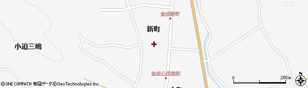 宮城県栗原市金成新町4周辺の地図