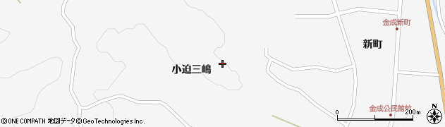 宮城県栗原市金成（小迫三嶋）周辺の地図