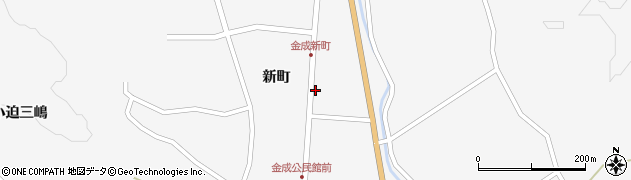 宮城県栗原市金成新町57周辺の地図