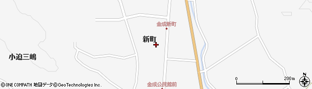 宮城県栗原市金成新町9周辺の地図