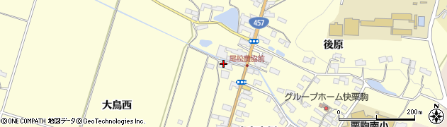 ＪＡ新みやぎ尾松周辺の地図
