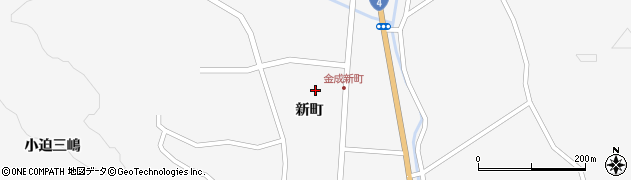 宮城県栗原市金成新町14周辺の地図