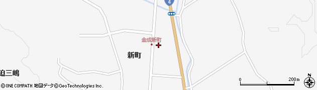宮城県栗原市金成新町50周辺の地図