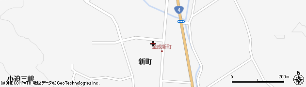 宮城県栗原市金成新町17周辺の地図