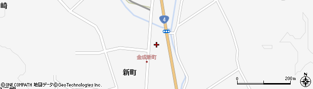 宮城県栗原市金成新町39周辺の地図