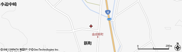 宮城県栗原市金成新町21周辺の地図