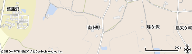 宮城県栗原市栗駒猿飛来（南上野）周辺の地図