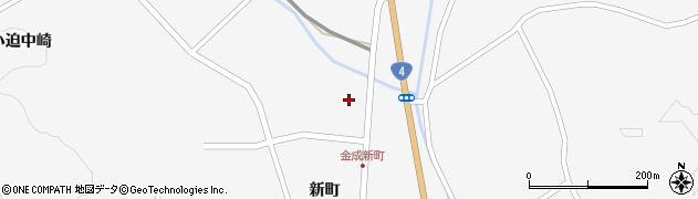 宮城県栗原市金成新町26周辺の地図