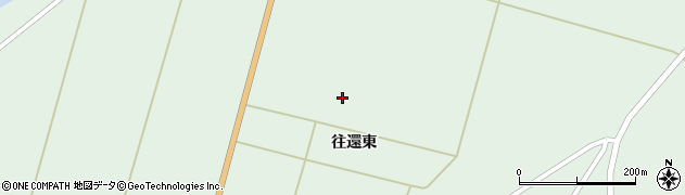 山形県新庄市泉田往還東周辺の地図