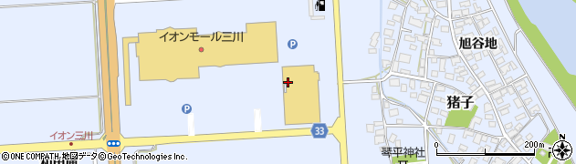 エステール三川店周辺の地図