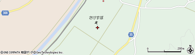 山形県最上郡鮭川村京塚4887周辺の地図